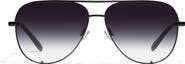 QUAY High Key Mini 60mm Aviator Sunglasses