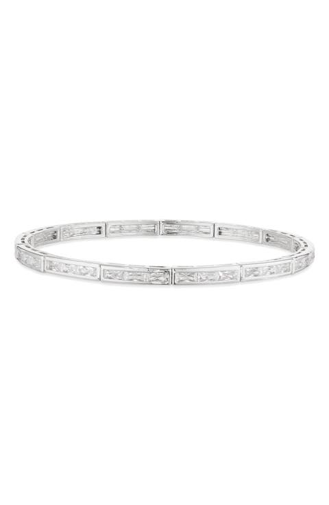 Demi Fine Cubic Zirconia Stretch Bracelet