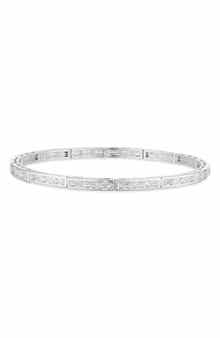 Nordstrom Demi Fine Cubic Zirconia Stretch Bracelet