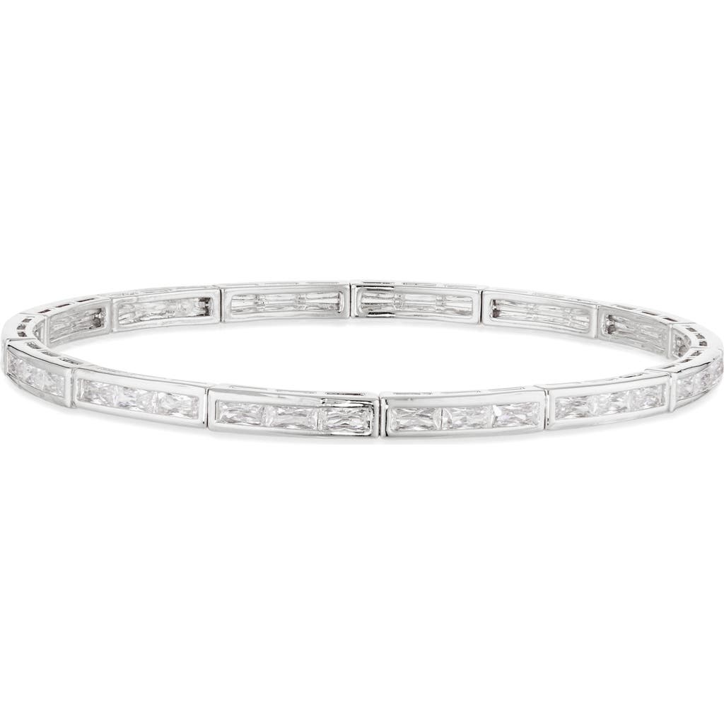 Nordstrom Demi Fine Cubic Zirconia Stretch Bracelet