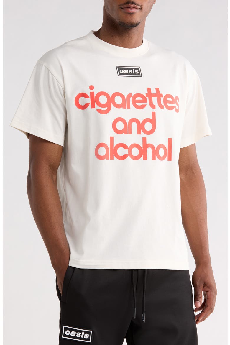 x Oasis Nordique Graphic Cotton T-Shirt (Men) | Nordstrom