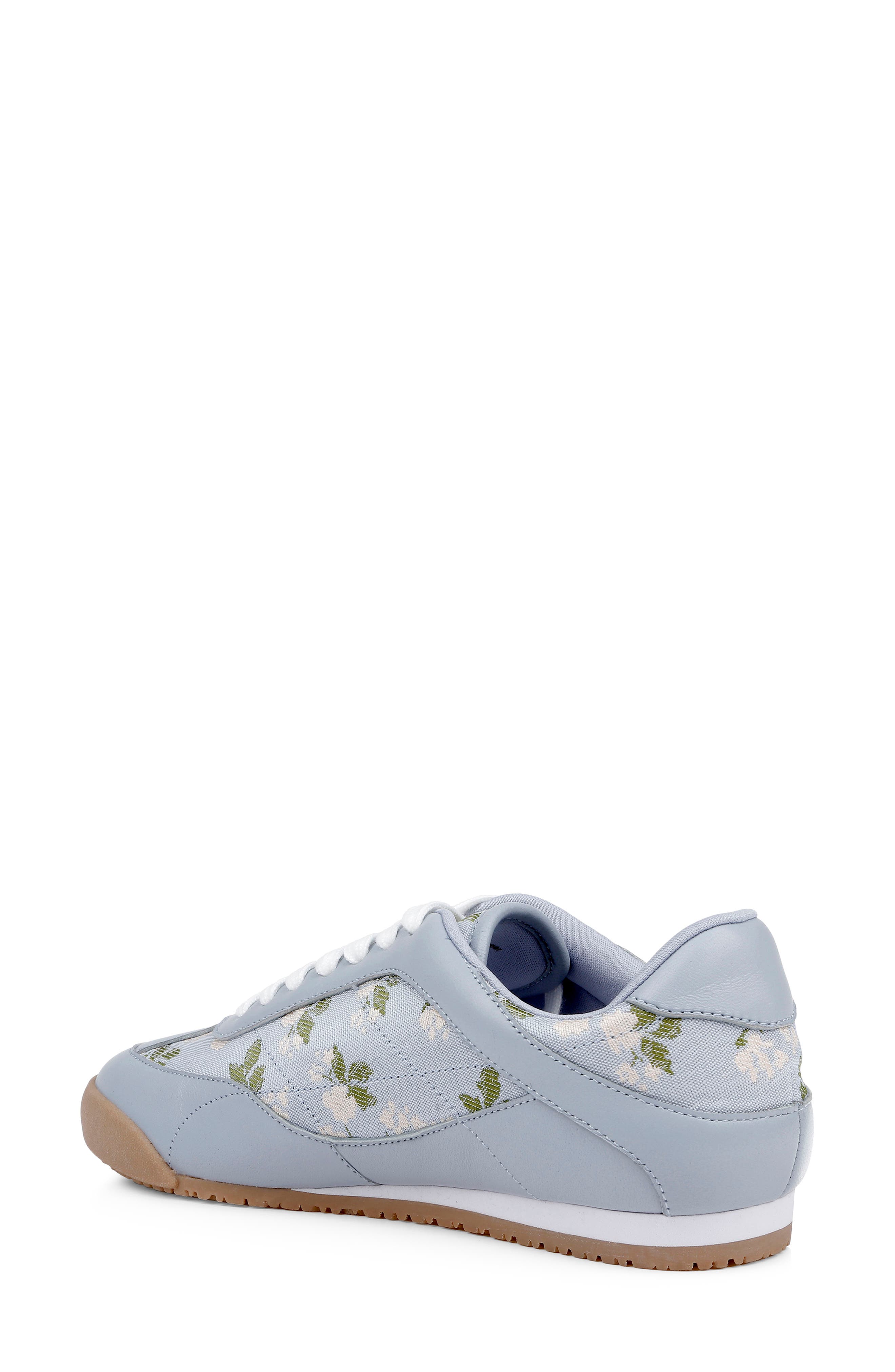 Badgley Mischka Collection Wylie Sneaker, Alternate, color, Mist Blue Fabric