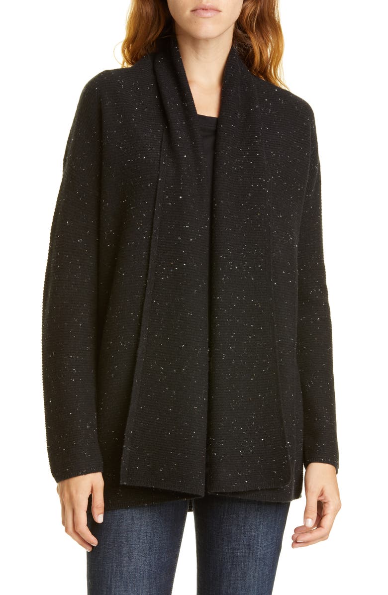 Nordstrom Signature Rib Cashmere Cardigan, Main, color, 