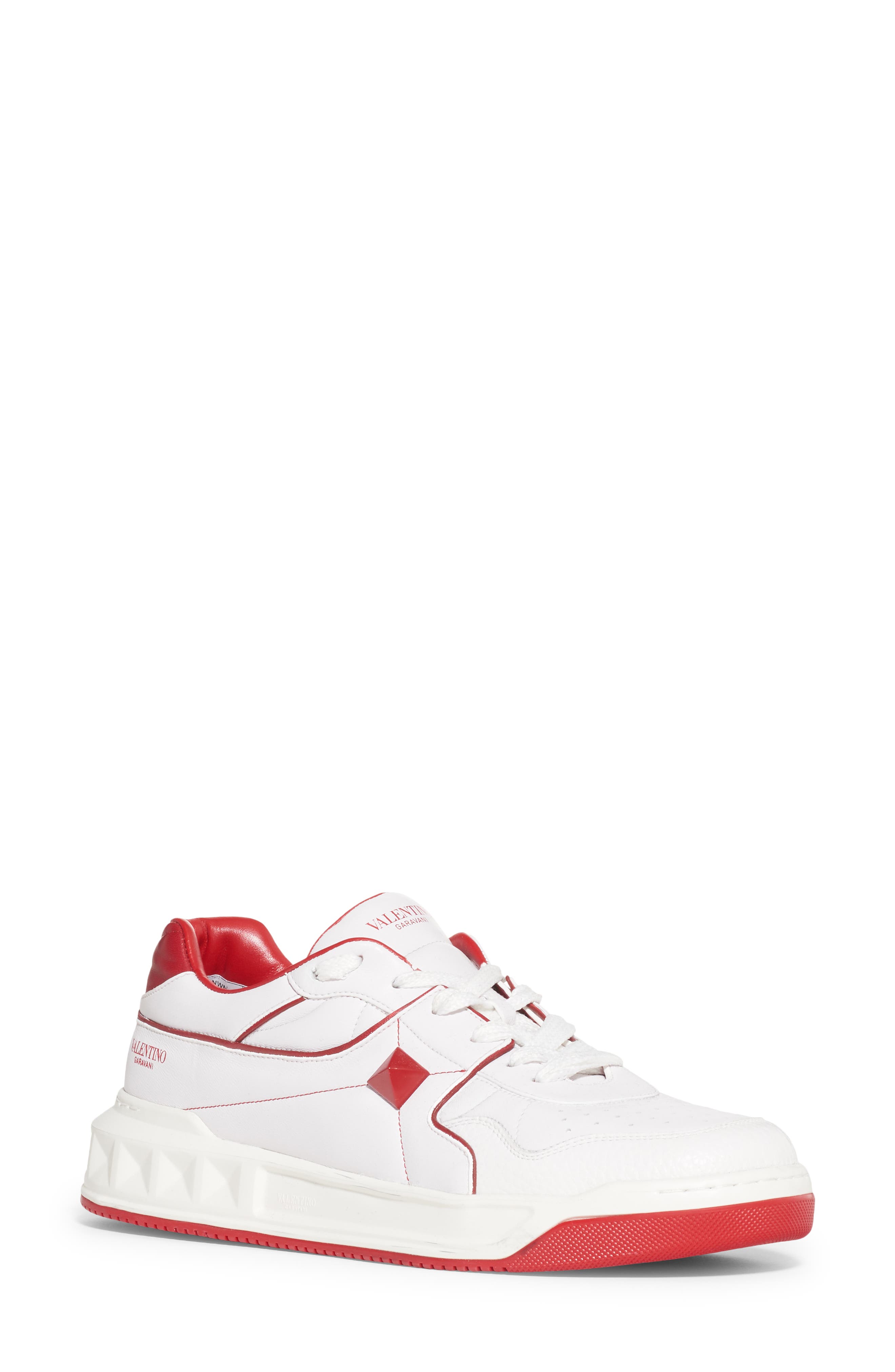 Valentino Garavani Roman Stud Low Top Sneaker, Main, color, 