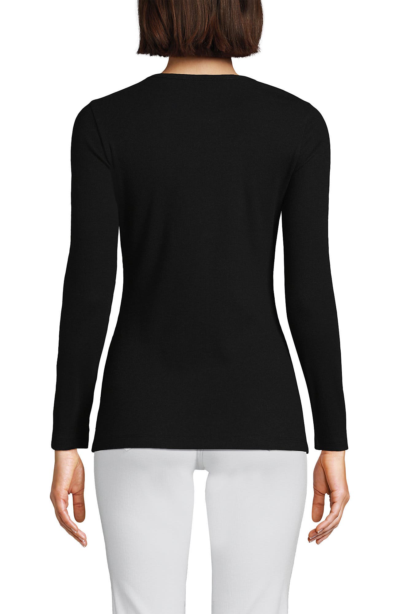 Cotton Rib T-shirt - image 2