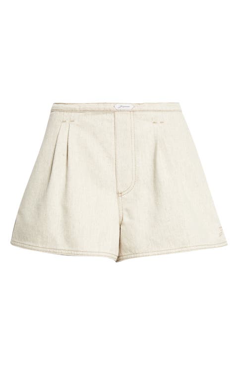 De-Nîmes Amelo Cotton & Hemp Shorts