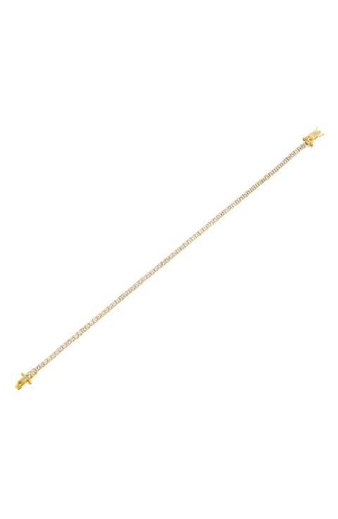 Cubic Zirconia Tennis Anklet