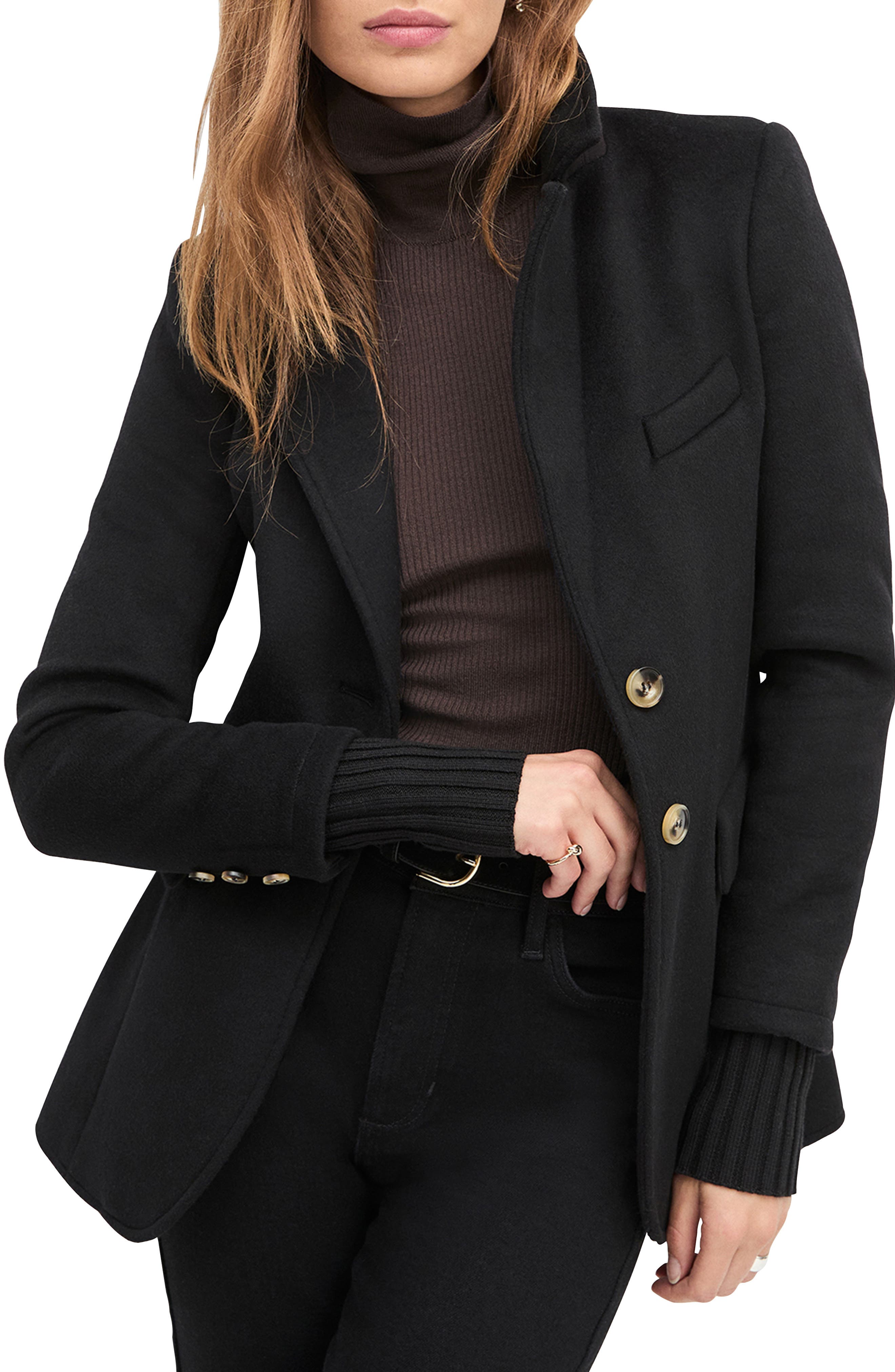 Женские Favorite Daughter The City Layered Wool Blend Blazer — фото 6
