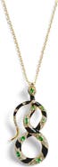 Bill Skinner Studio Bejewelled Snake Pendant