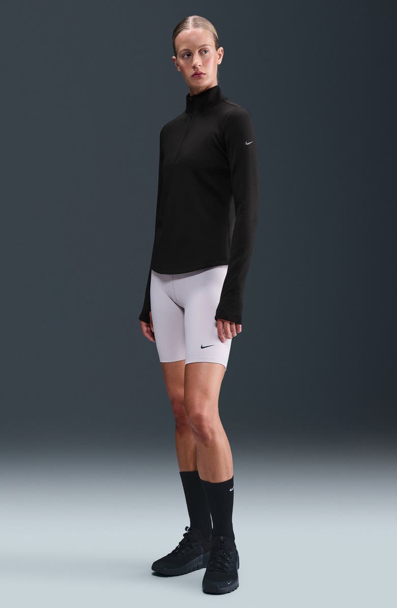 Nike Quarter Zip Therma-FIT ADV Activewear Pullover, Alternate, color, Black