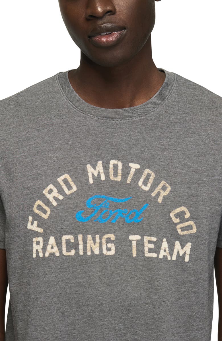 Lucky Brand Ford Motor Co. Racing Team Graphic T-Shirt, Alternate, color, Raven