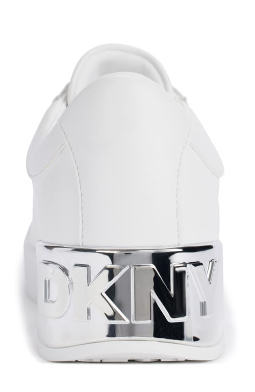 Dkny Maben Sneaker In White