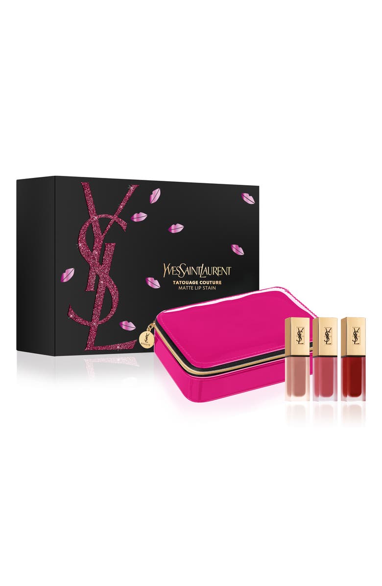 Yves Saint Laurent Tatouage Couture Lip Trio, Main, color,