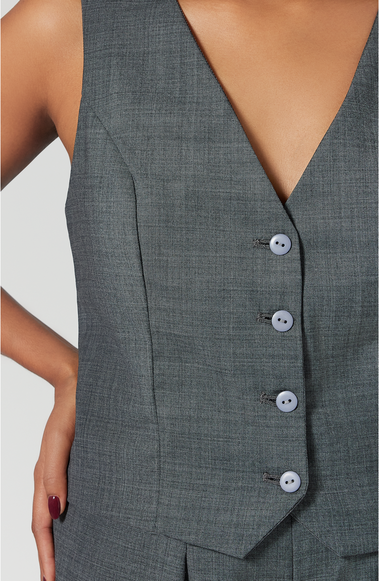 Aam The Label The Wool Vest, Alternate, color, Grey