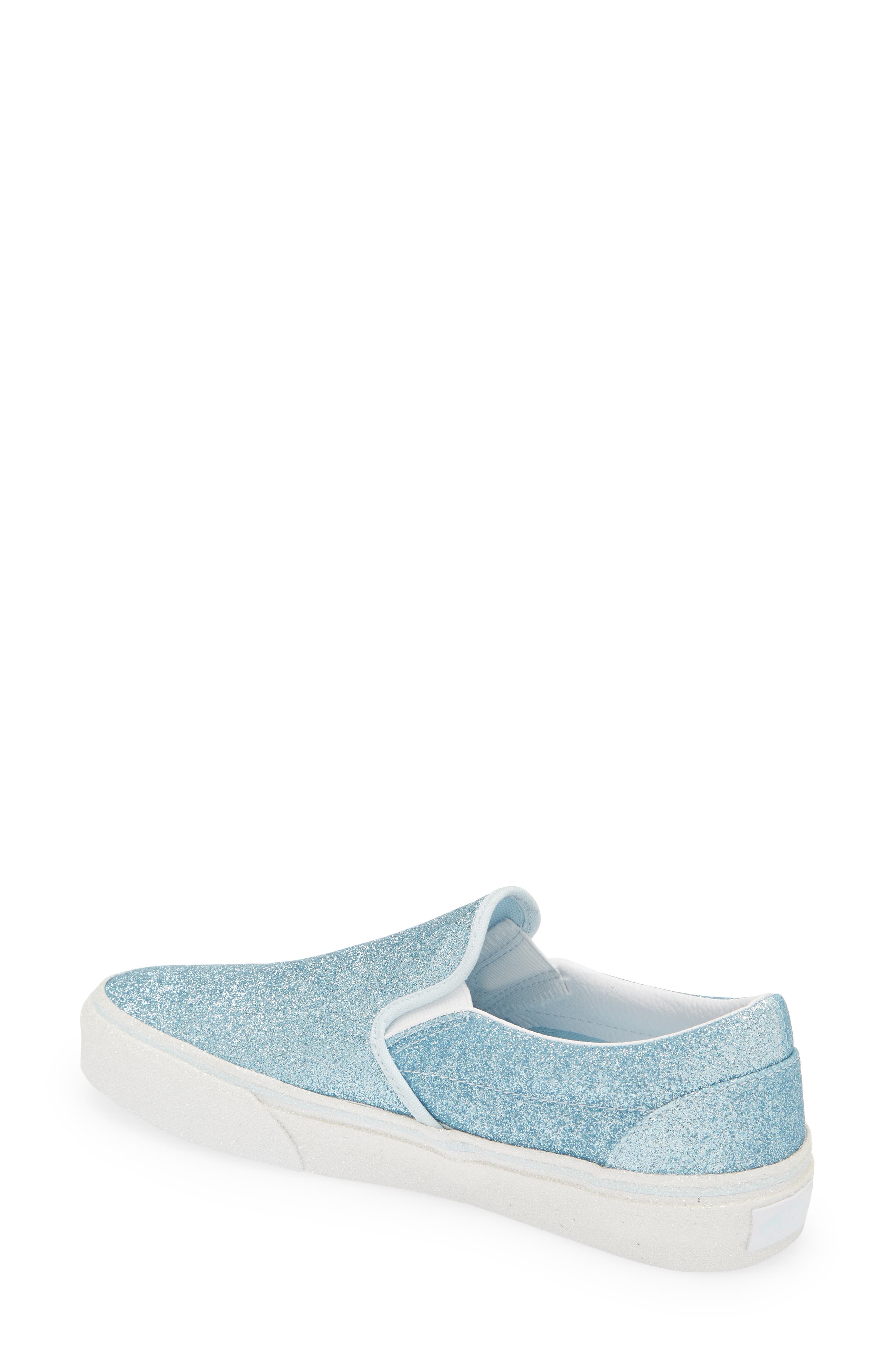 Vans Classic Glitter Slip-On, Alternate, color, 