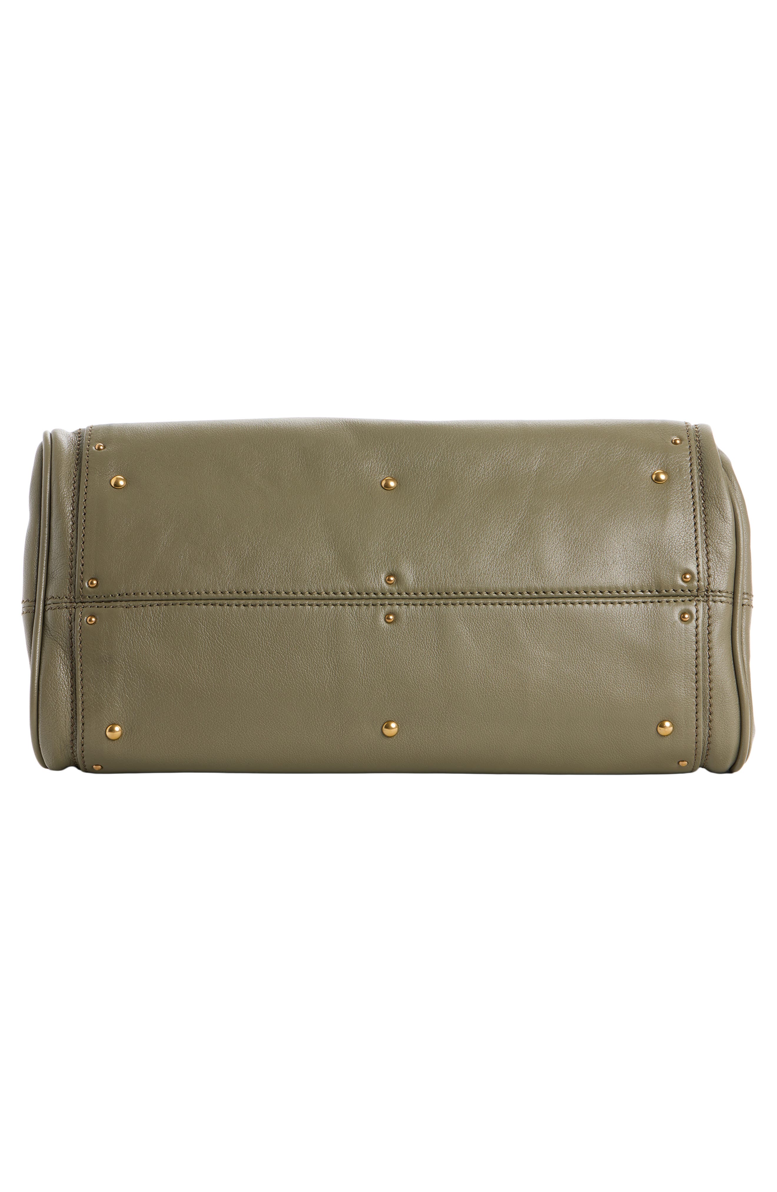 Paddington Leather Satchel, Alternate, color, ALOE GREEN