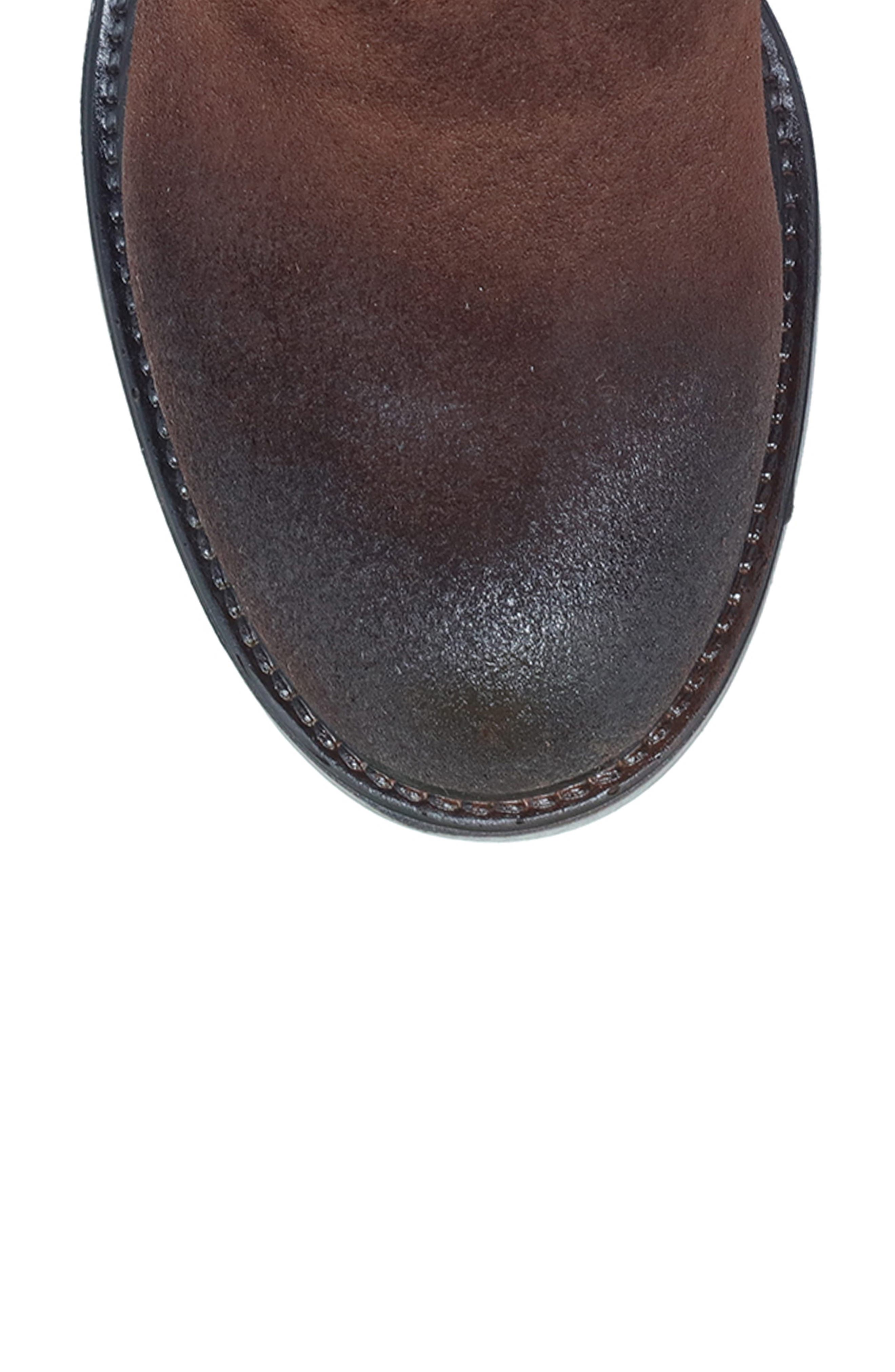 Bethani Moto Bootie, Alternate, color, BROWN SUEDE