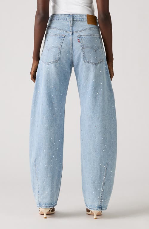 Levi's Baggy Dad High Waist Barrel Leg Jeans In Blue