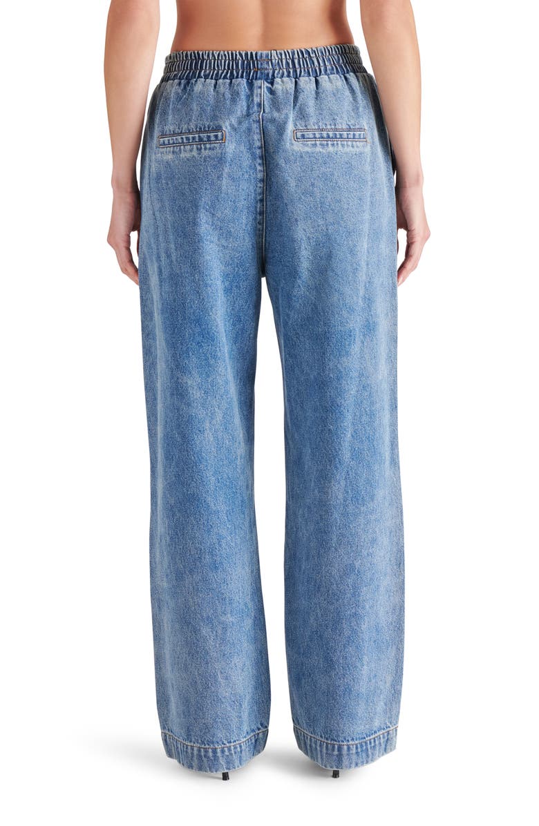 Steve Madden Gilda Wide Leg Denim Pants, Alternate, color,