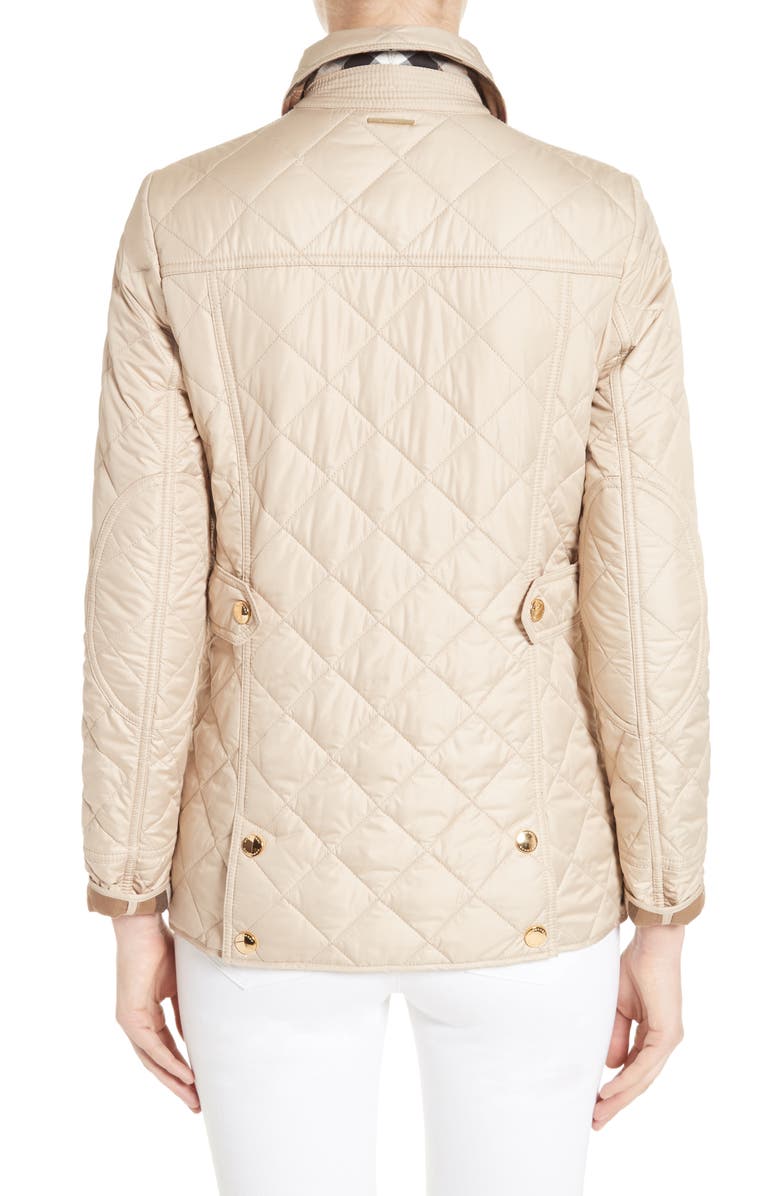 Burberry Westbridge Quilted Jacket, Alternate, color,