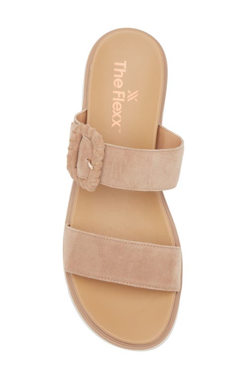 The Flexx Atena Platform Slide Sandal