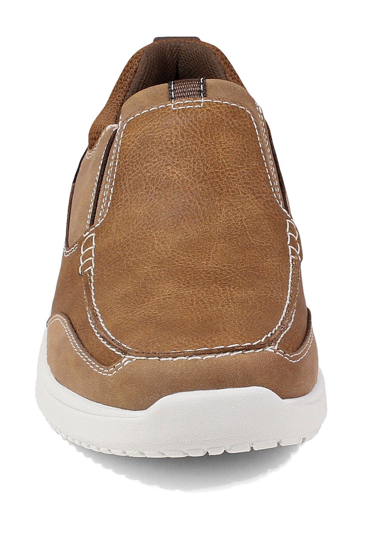 NUNN BUSH Conway Moc Toe Slip-On Sneaker - Wide Width Available, Alternate, color, Tan