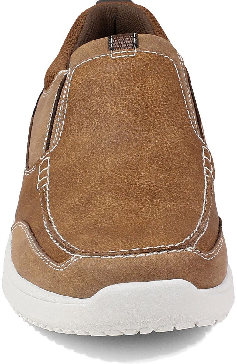 NUNN BUSH Conway Moc Toe Slip-On Sneaker - Wide Width Available, Alternate, color, Tan