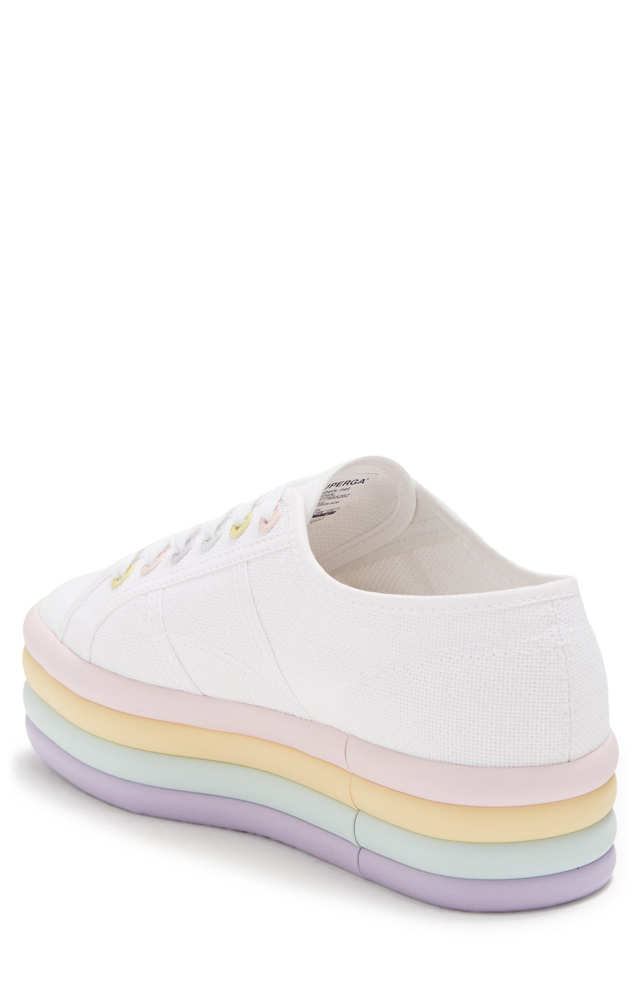 Superga Candy Layered Platform Sneaker, Alternate, color, 