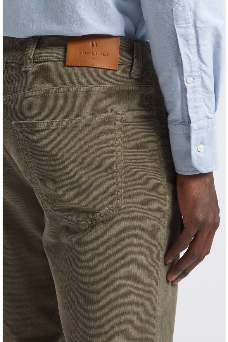 Five-Pocket Stretch Corduroy Pants, Alternate, color, DOVE GREY