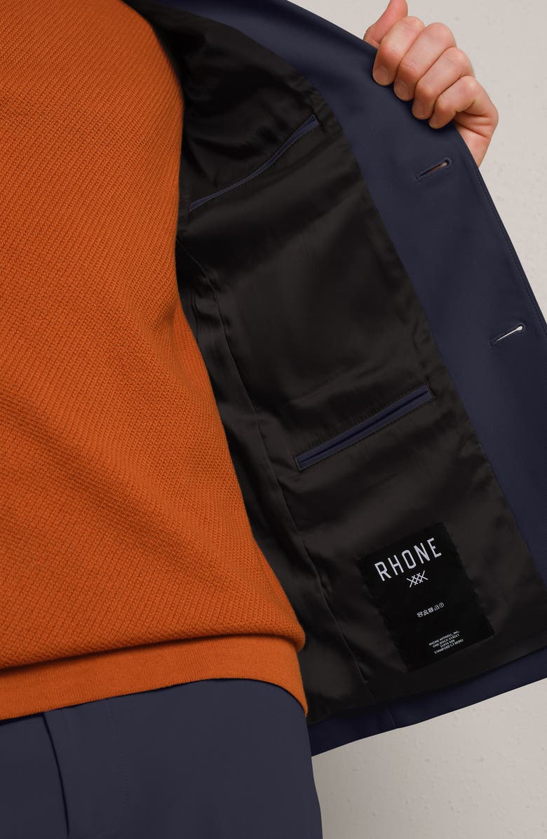 Rhone Commuter<sup>®</sup> Pro Slim Fit Jacket, Alternate, color, True Navy