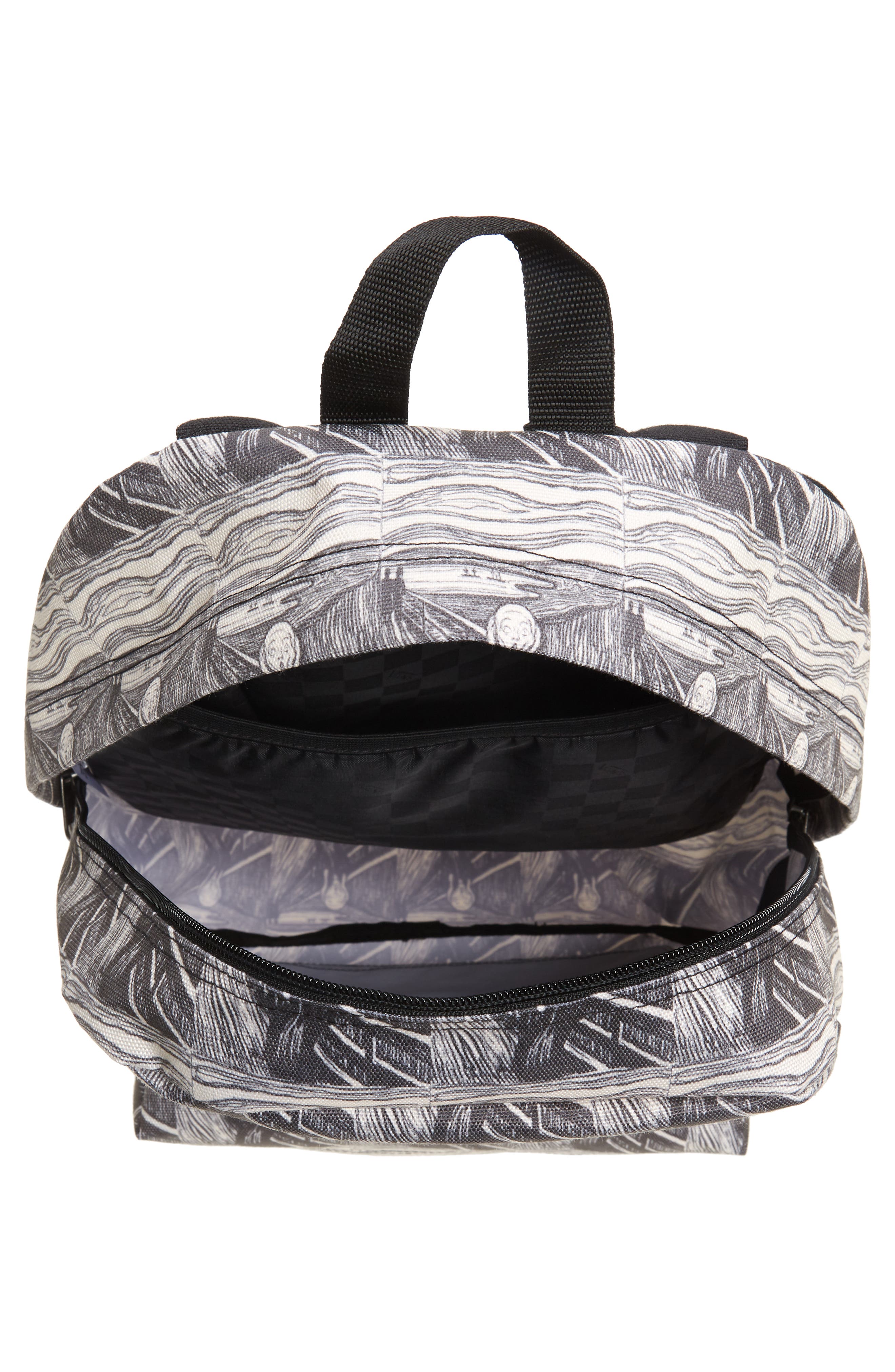 Vans x MoMA Edvard Munch Old Skool III Backpack, Alternate, color, 