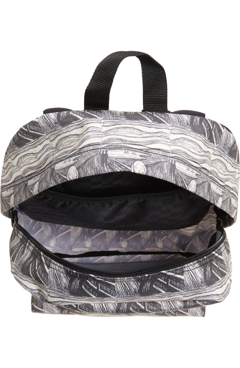 Vans x MoMA Edvard Munch Old Skool III Backpack, Alternate, color,