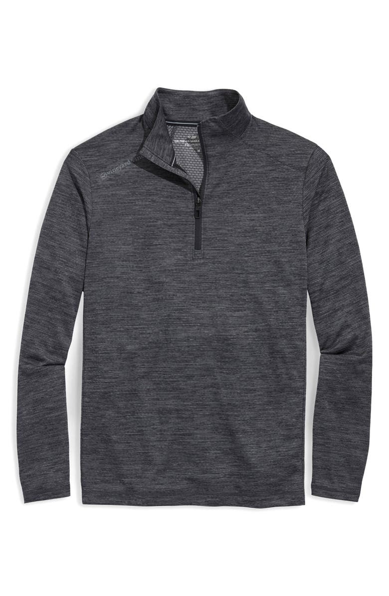 vineyard vines Sankaty Quarter Zip Performance Top, Main, color,
