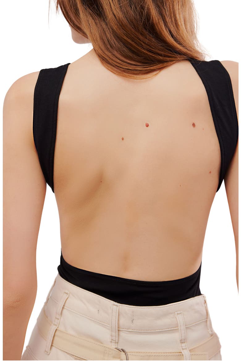 Intimately FP Wear It Out Backless Camisole, Alternate, color, BLACK