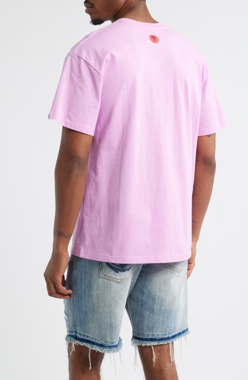 Icecream Checker Graphic T-shirt In Pink