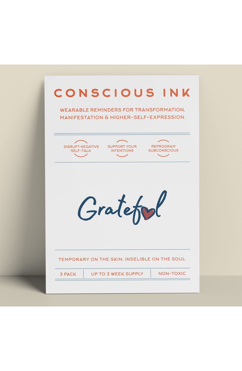 Conscious Ink Grateful Access Cap + Ink, Alternate, color, Faded Blue