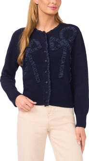 Ted Baker Ruffle Bow Cardigan