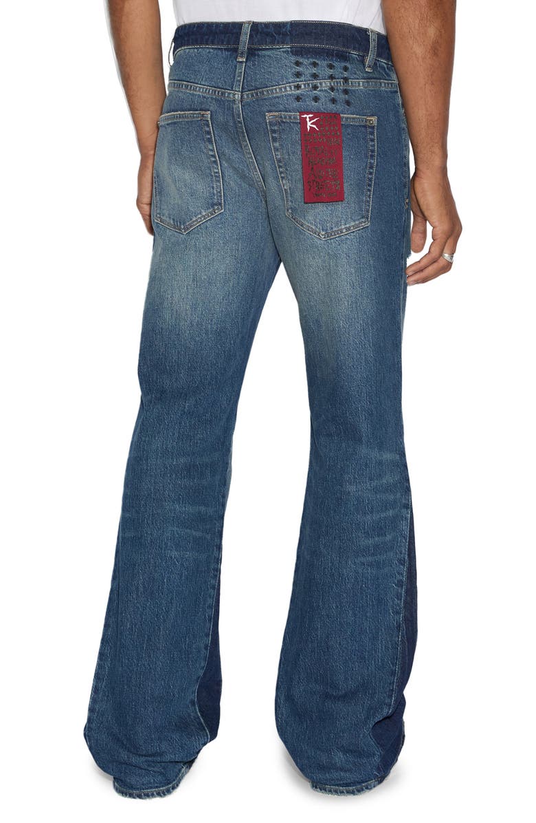 Ksubi Bronko Trip Bootcut Jeans, Alternate, color, 
