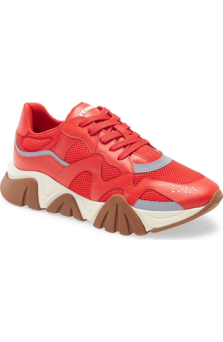 Versace Chunky Sole Sneaker, Main, color,