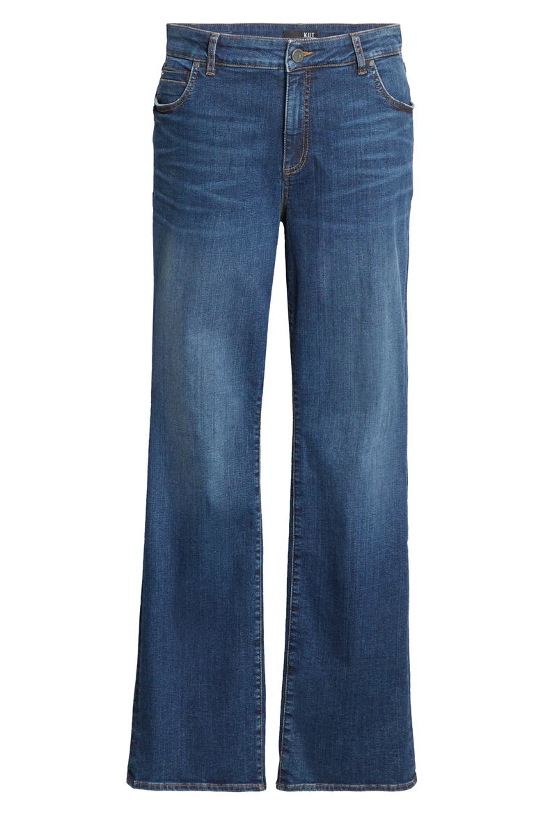 Natalie High Waist Bootcut Jeans, Alternate, color, ACCURATE