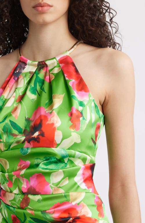 ELIZA J ELIZA J FLORAL PRINT MINIDRESS 