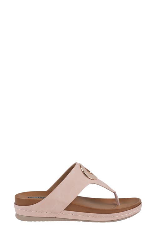 Gc Shoes Seli Comfort Slide Sandal In Blush