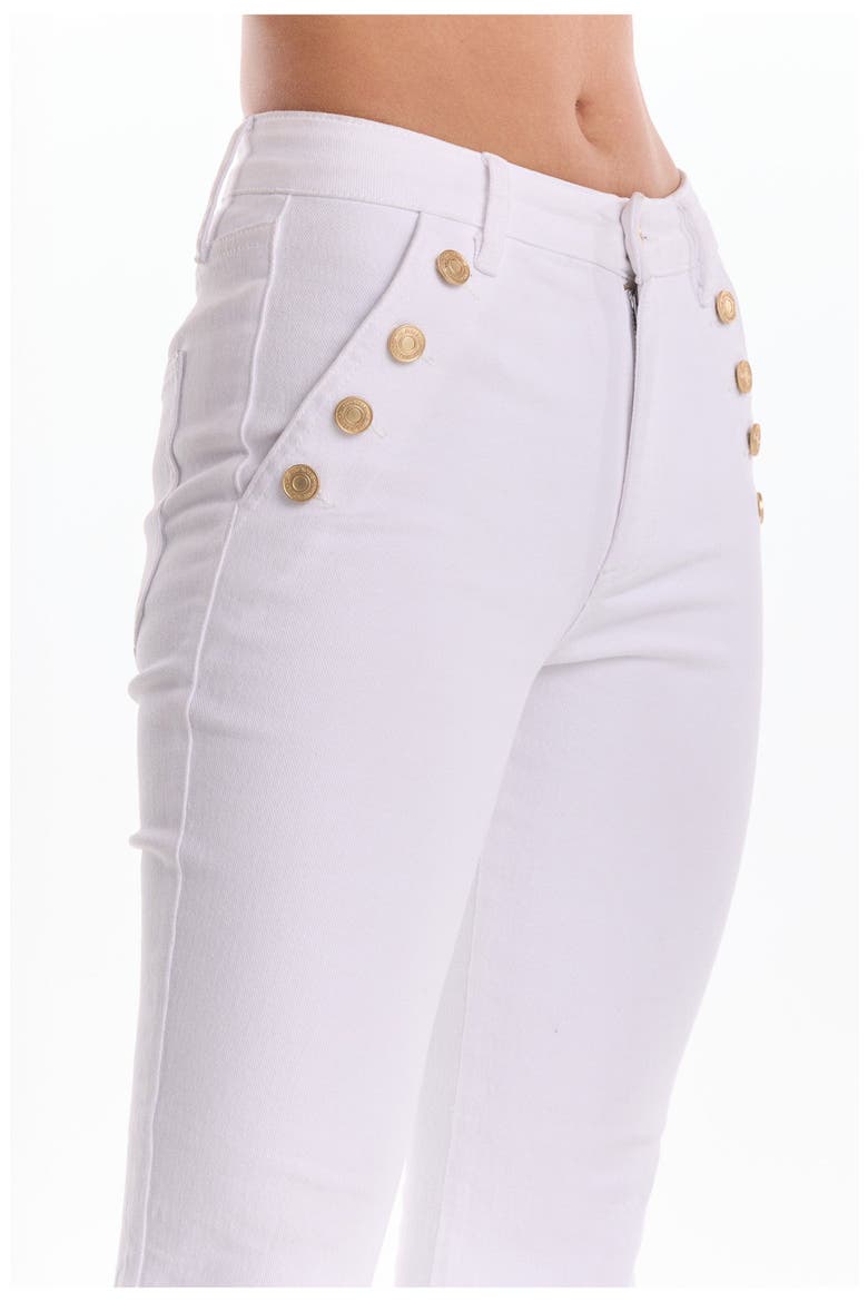 Allegra Bootcut Jean, Alternate, color, White