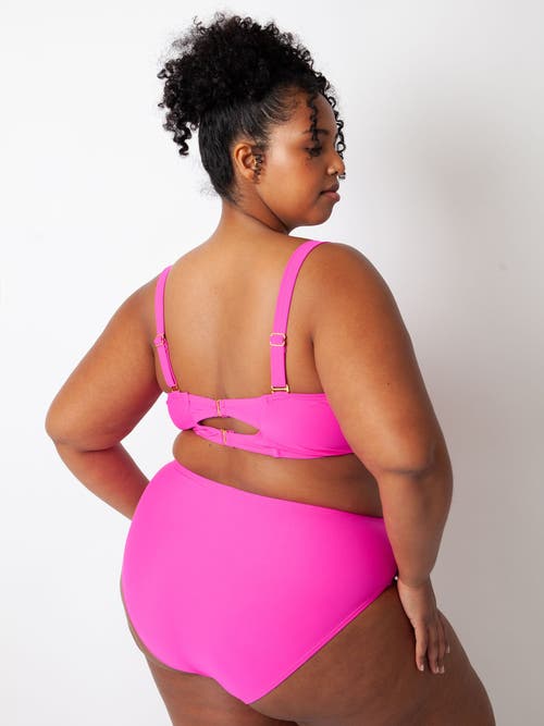 Villa Fresca Sofia Bikini Swim Bottoms In Hibiscus