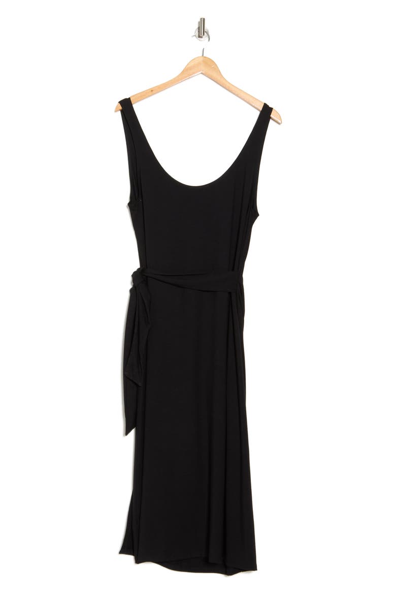 vince pleated scoop neck tank dress Vince L42302 Pale Walnut Pleated Scoop Neck Midi Tank Dress Size XS