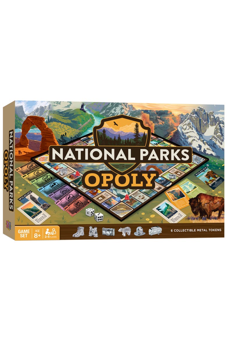 National Parks Opoly, Main, color, Multicolor
