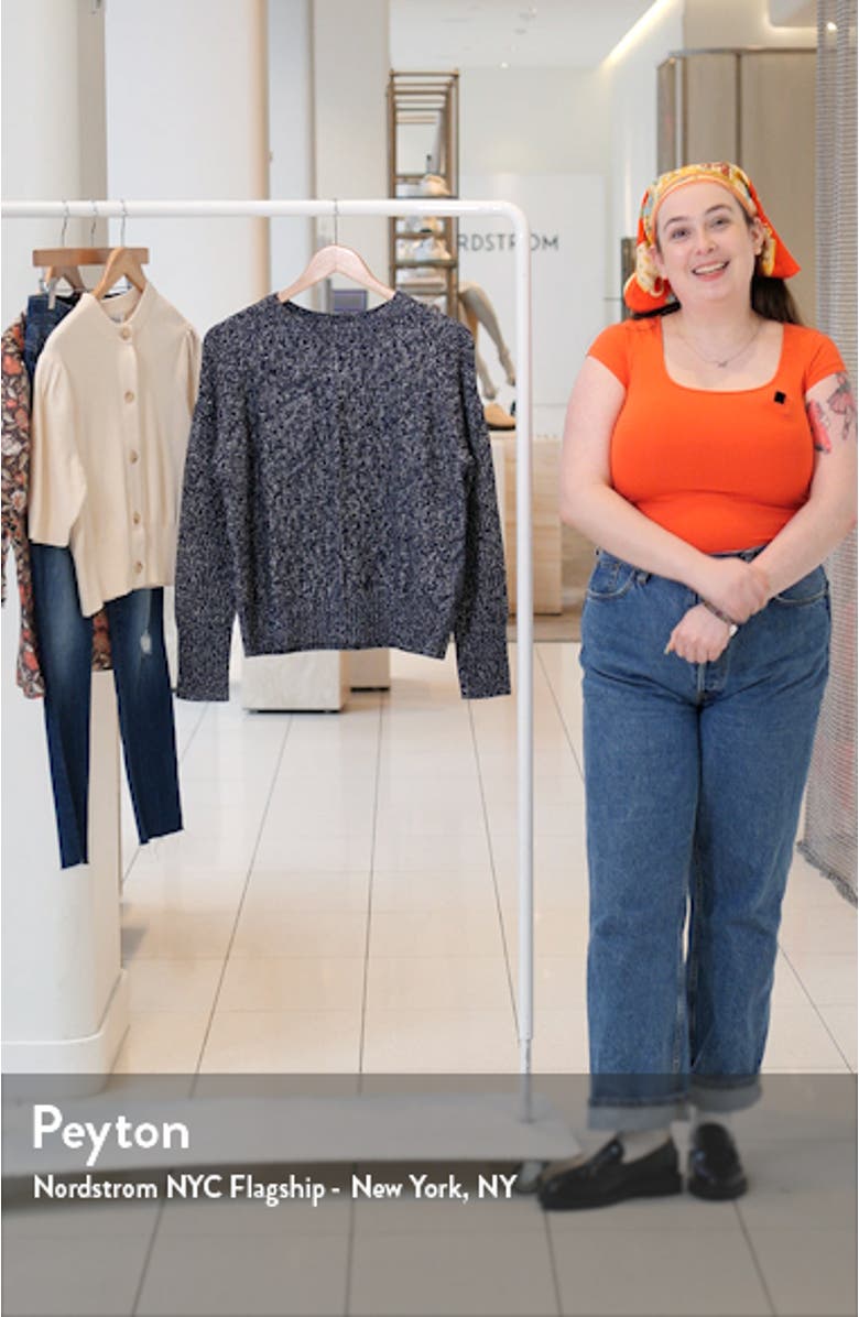 Mixed Stitch Sweater, sales video thumbnail