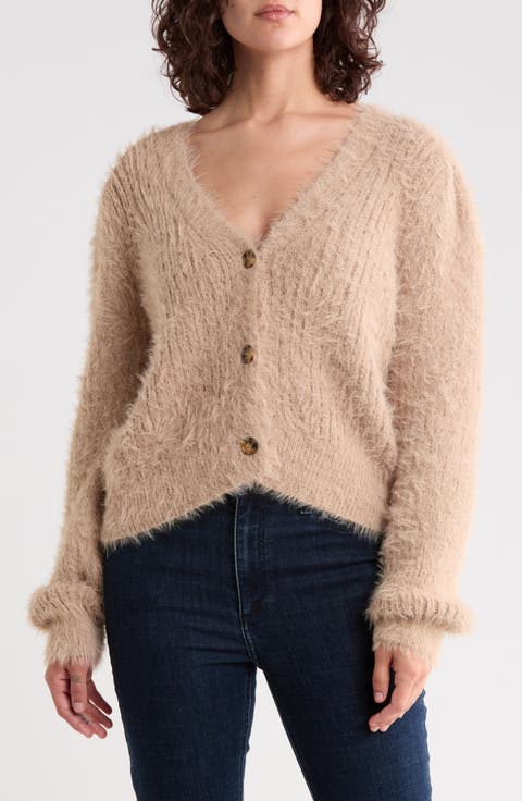 Metallic Mixed Cardigan