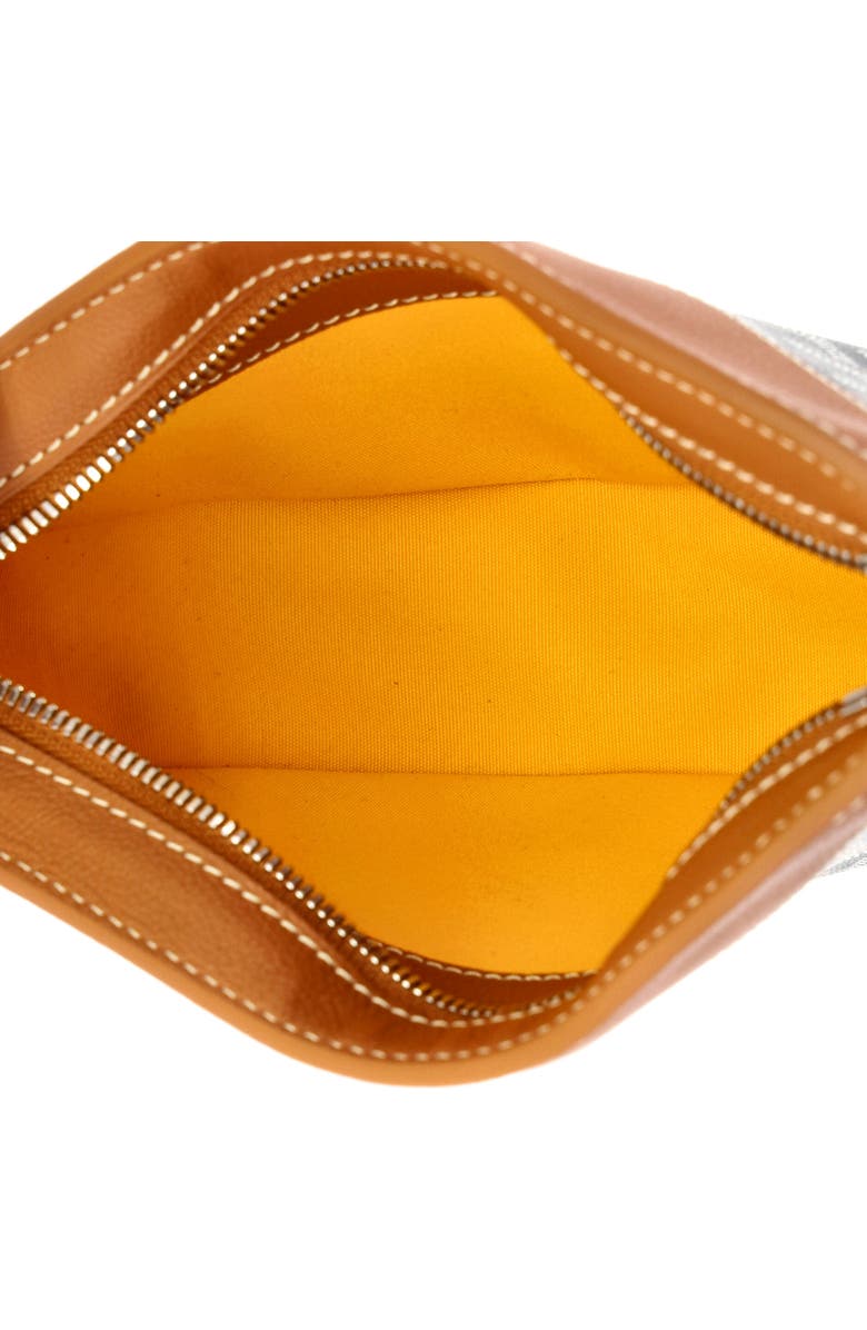 Pre-Owned Goyard Hirondelle Shoulder Bag Coated Canvas and Leather, Alternate, color, Brown