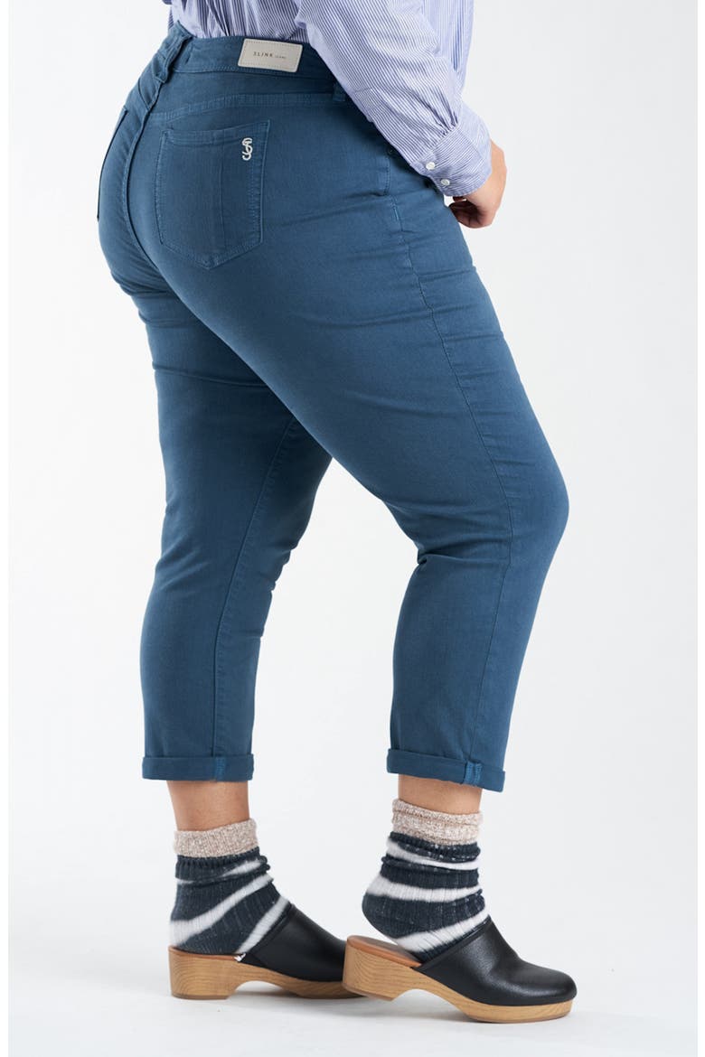 Boyfriend Jeans, Alternate, color, HYDRO
